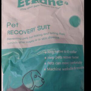Pet Dog One-piece Suit Anxiety Relief Surgery Recovery Body Jumpsuits Med (J1)